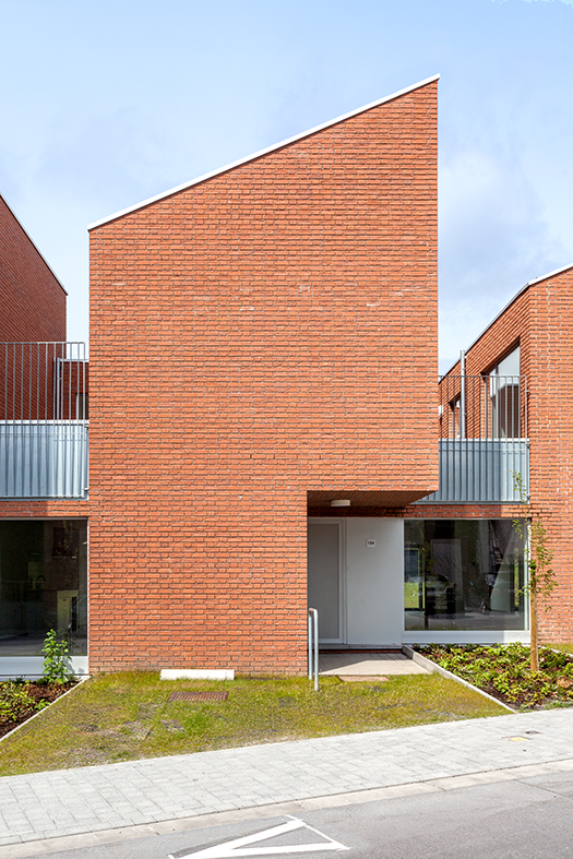 architecture-contemporaine-logements-sociaux-docherie-marchienne-charleroi-sept-maisons-aménagements-paysagers-reservoir-a-vue-détail-façade-rue-jaumet