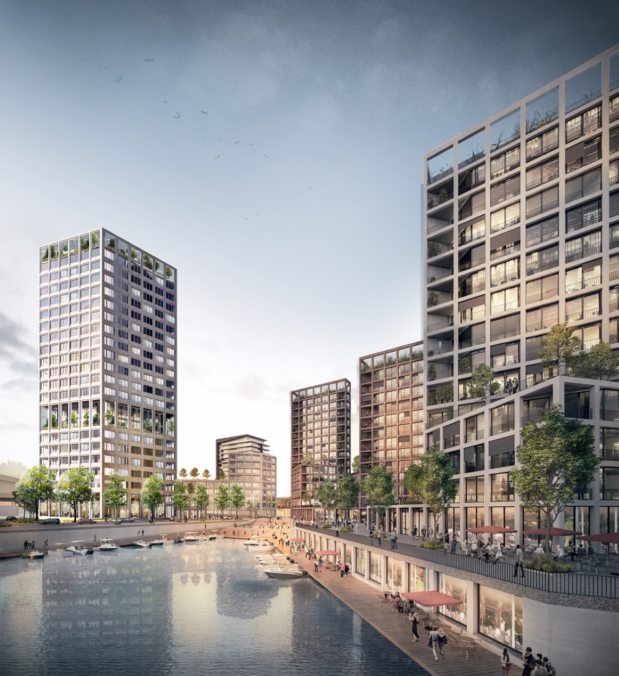 architecture-contemporaine-tour-bureaux-parkings-horizon-charleroi-eiffage-promiris-vue-marina