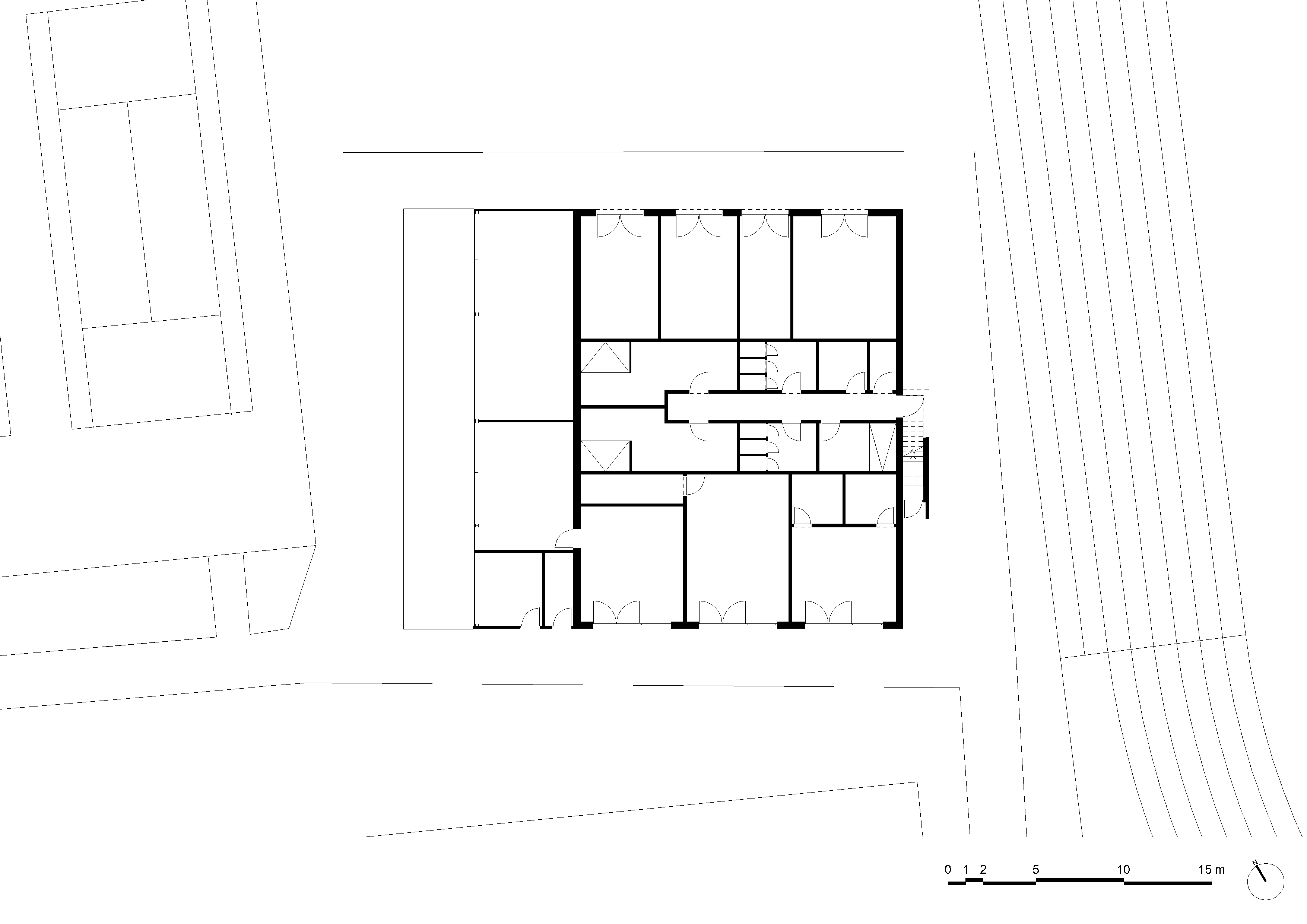 architecture-contemporaine-hydrion-arlon-adeps-athlétisme-reservoir-a-plan-rez-de-chaussée