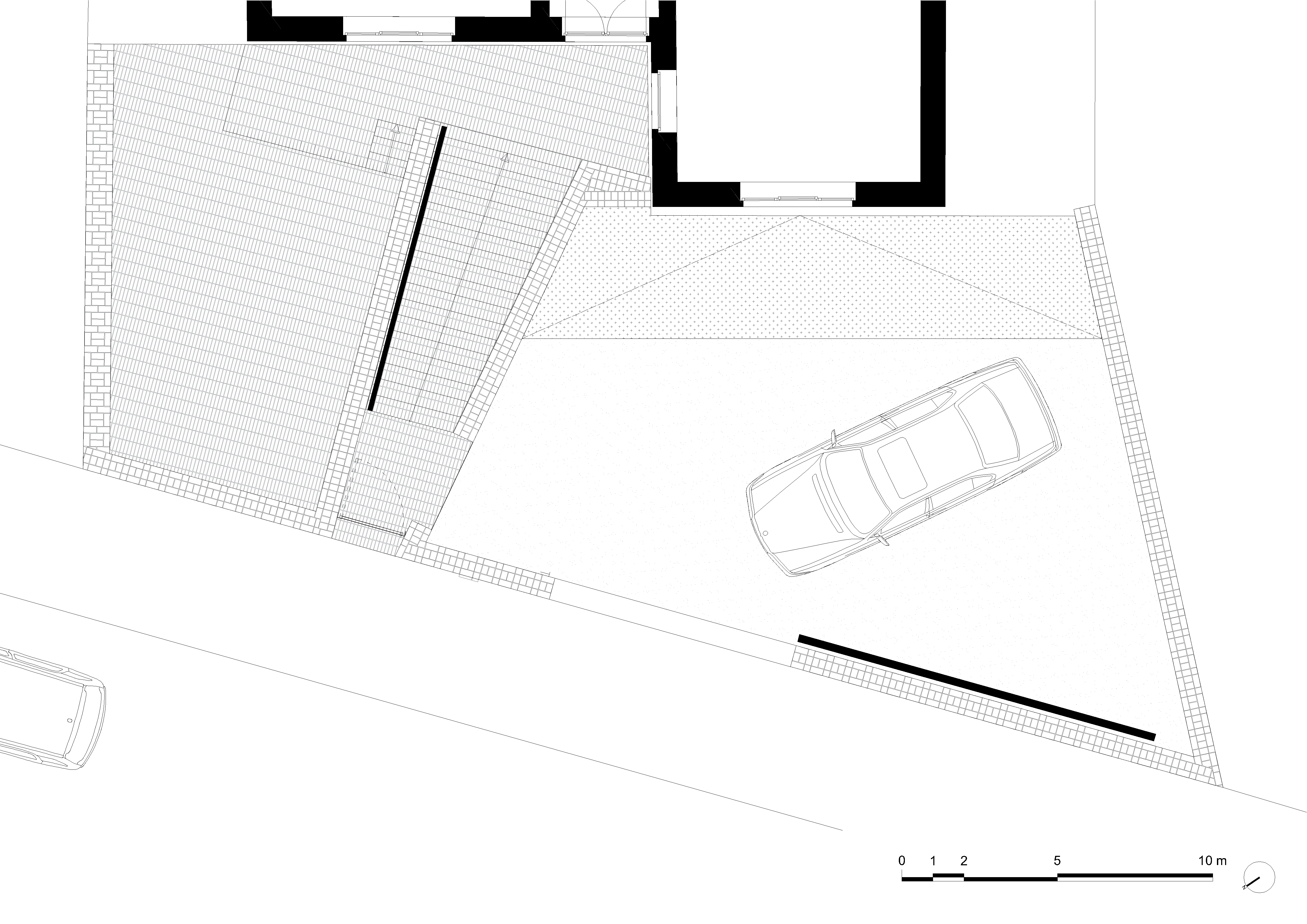 architecture-contemporaine-maison-unifamiliale-aménagements-paysagers-apparreillage-brique-Charleroi-plan-premier