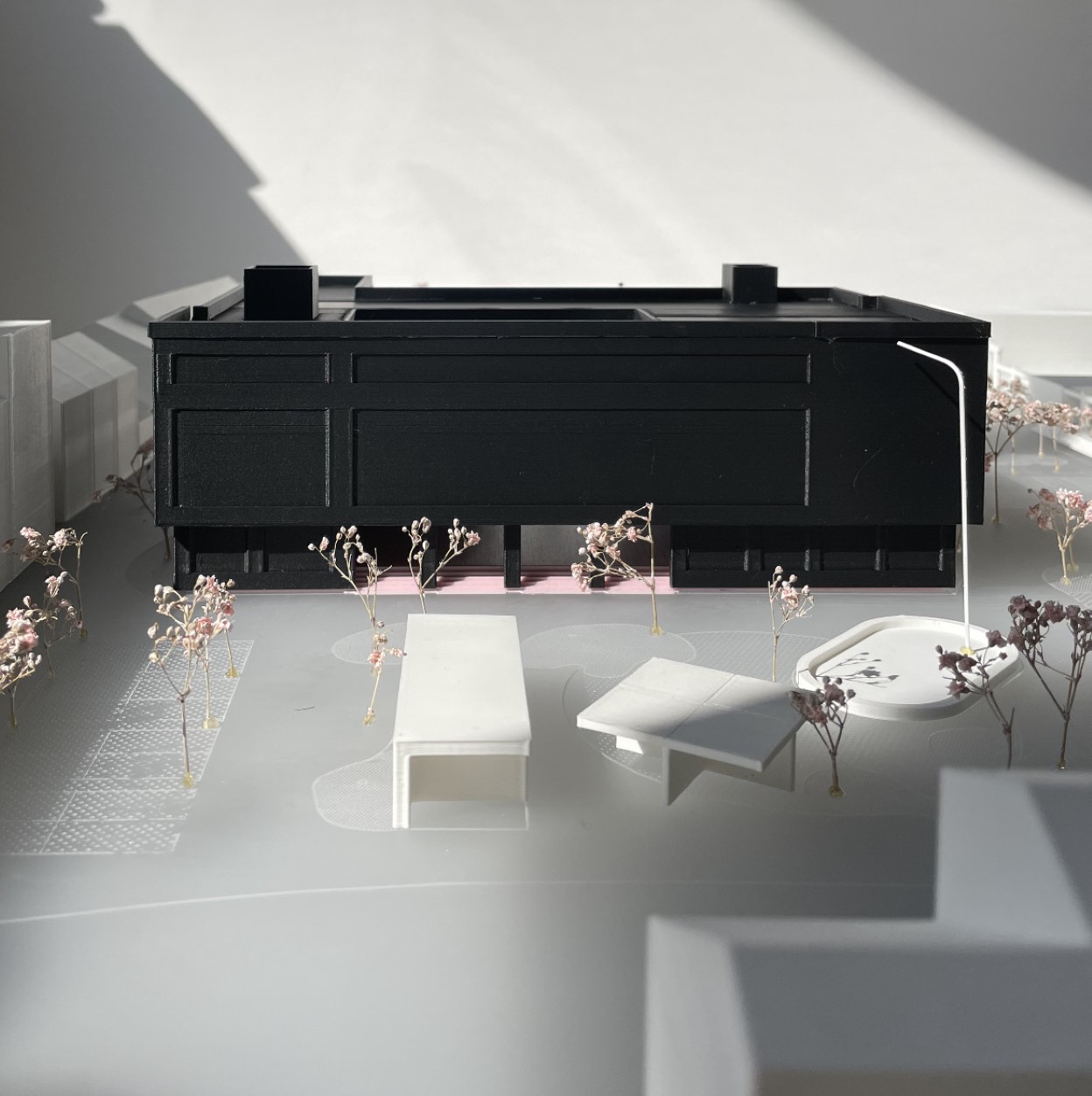 architecture-contemporaine-gilly-maison-citoyenne-bibliothèque-police-destrée-baumans-deffet-maquette