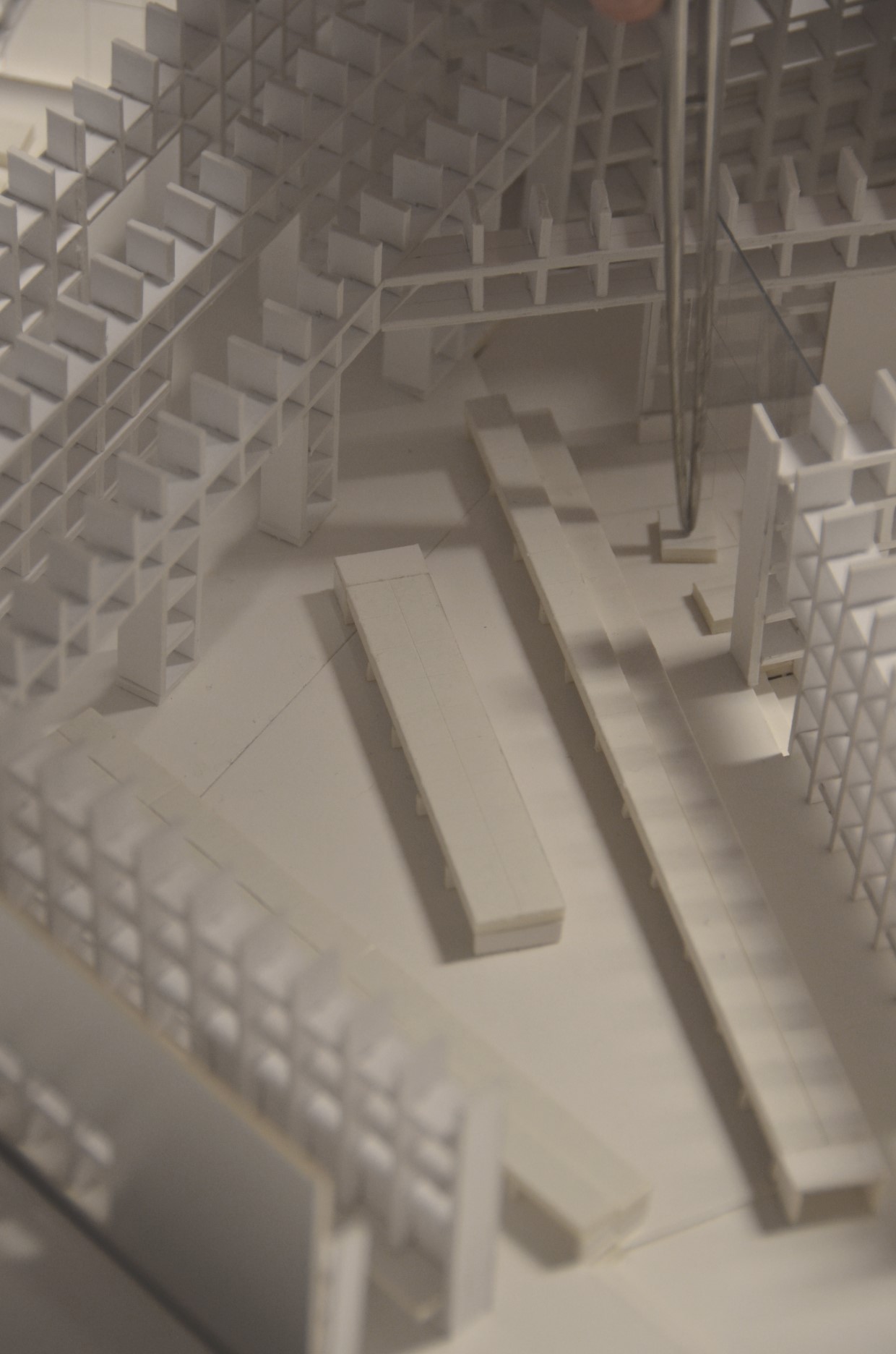 architecture-contemporaine-bibliothèque-publique-communale-transparence-photo-maquette